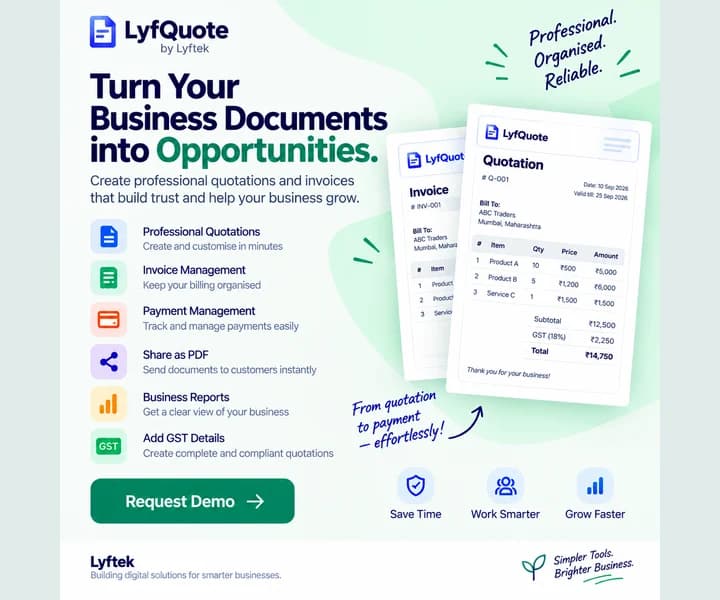 LyfQuote — quotations and invoices