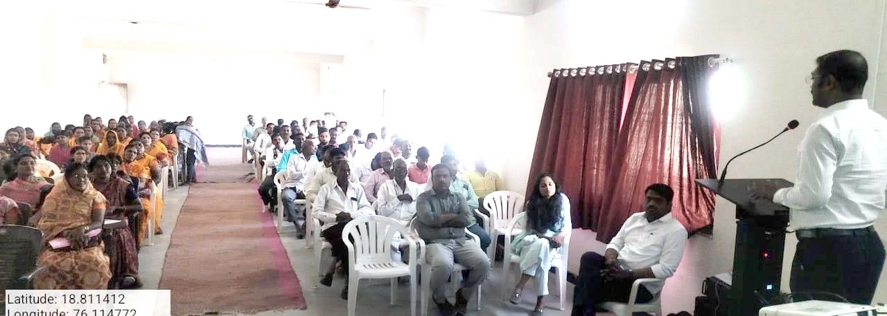 .जनार्दन भगत तालुका कृषी अधिकारी धारूर