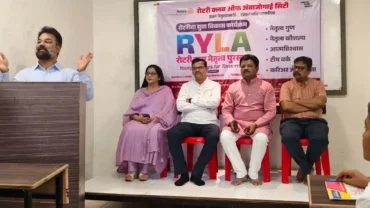 विद्यार्थ्यांमध्ये नेतृत्वगुण, संवाद कौशल्य निर्माण झाले पाहिजे- गणेश लोमटे