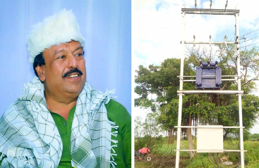 कुंबेफळ येथील शेतातील डीपीचा रेंगाळलेला प्रश्न नंदकिशोर मुंदडा यांनी लावला मार्गी