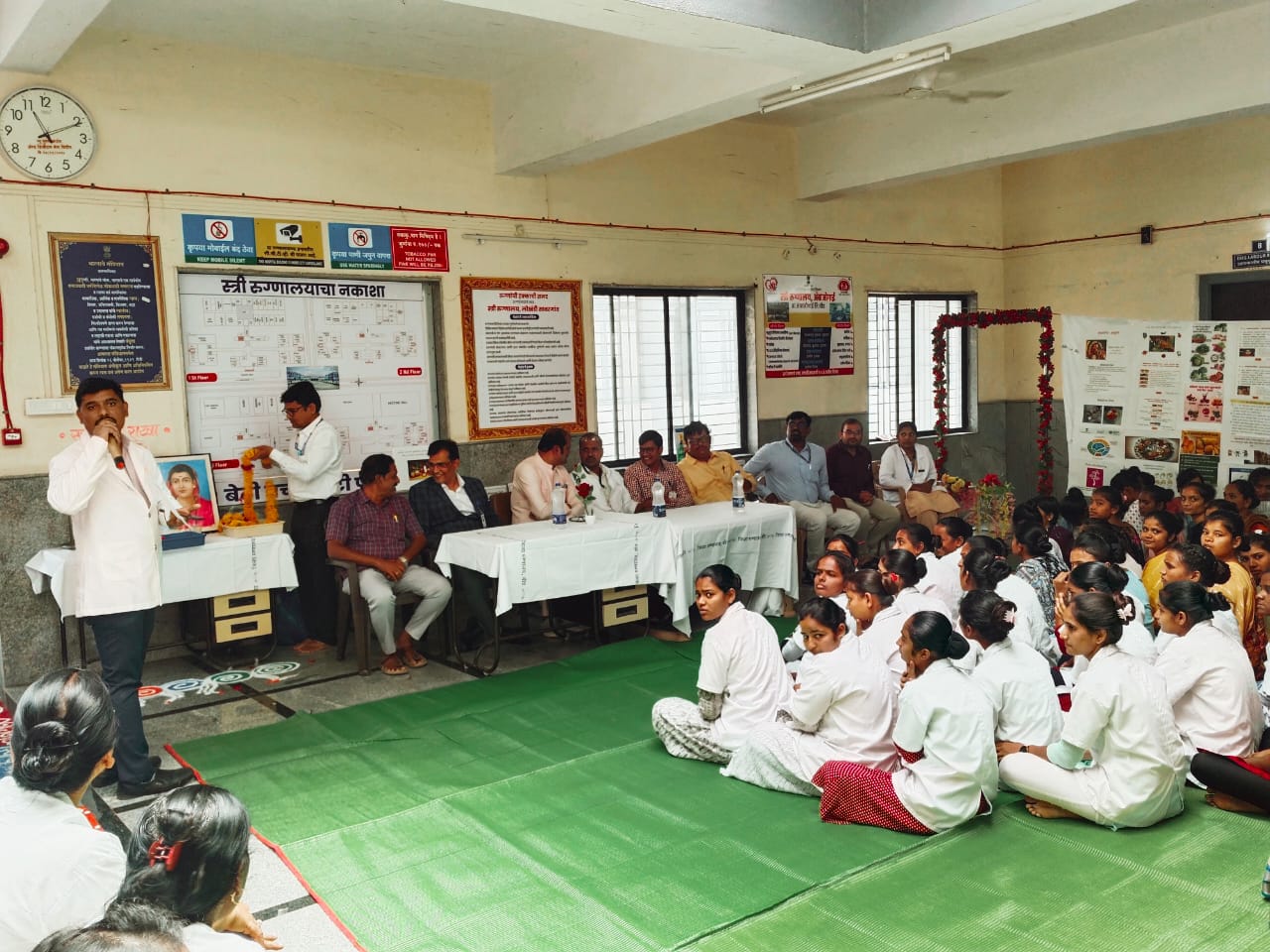 स्त्री रुग्णालय अंबाजोगाईत ‘स्वस्थ नारी सशक्त परिवार’ अभियान