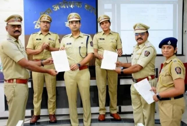 सुकुमार बनसोडे यांचा जिल्हा पोलिस अधीक्षकांनी केला सत्कार