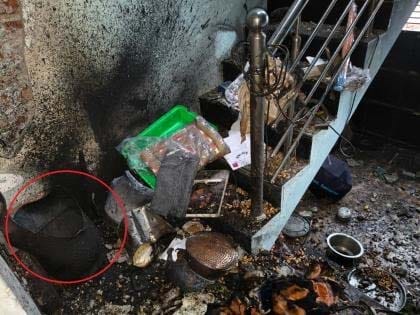 विघ्नहर्त्यामुळे संकट टळले! गणेश मूर्ती आणण्यासाठी कुटुंब बाहेर पडताच घरात गॅस सिलेंडरचा स्फोट