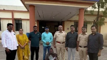 गांज्याच्या अवैध साठ्यावर कारवाई