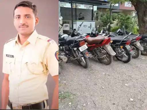 बीडमध्ये पोलिस बनला चोर, गुन्हा दाखल