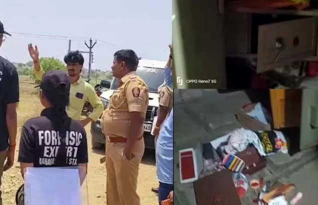 मस्साजोगमध्ये एकाच रात्री सात ठिकाणी घरफोड्या