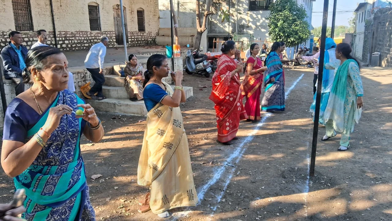 जेष्ठ नागरिकांच्या क्रीडा स्पर्धा उत्साहात