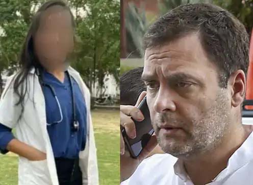 महिला डॉक्टर आत्महत्या प्रकरण: राहुल गांधींनी कुटुंबीयांशी साधला फोनवरून संवाद