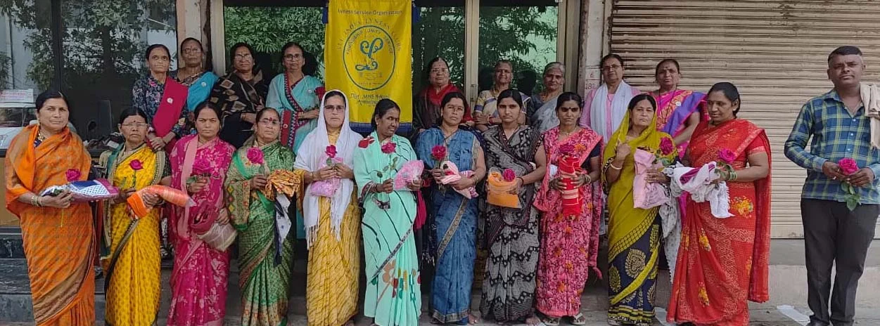 महिला दिनानिमित्त महिला सफाई कामगारांचा सत्कार; लिनेस क्लबचा उपक्रम