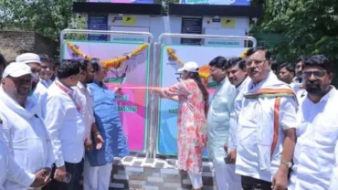 अंबाजोगाईत अत्याधुनिक ‘स्वयंचलित कॉइन शौचालय’ कार्यान्वित; स्वच्छता मोहिमेला मिळणार आधुनिकतेची जोड