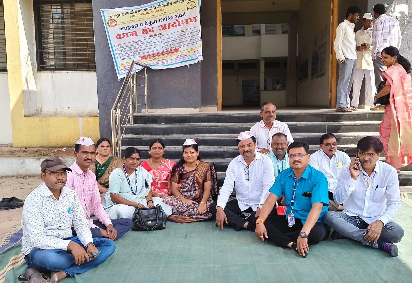 जलजीवन मिशन पाणी पुरवठा योजनेच्या कामात अडथळा ;  सरपंचाची तहसीलदारांकडे तक्रार 