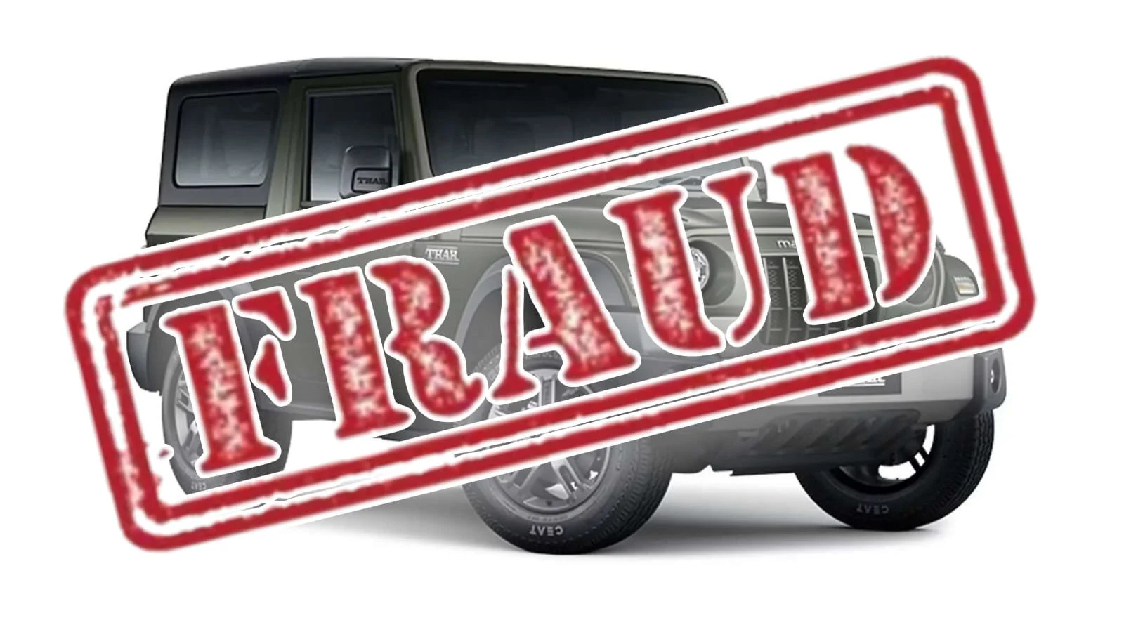 थार गाडी गहाण ठेवण्याच्या बहाण्याने पाच लाखांची फसवणूक; सहा जणांवर गुन्हा