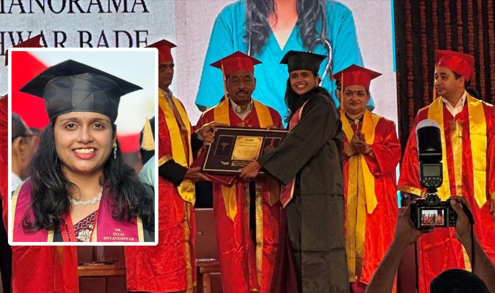 अंबाजोगाईच्या लेकीची वैद्यकीय क्षेत्रात सुवर्णझेप; दोन सुवर्णपदकांसह तेजल बडेचे ‘एमबीबीएस’मध्ये दैदिप्यमान यश