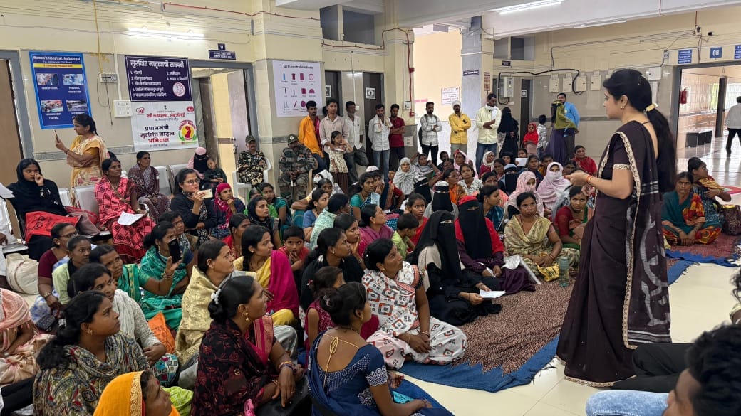 रोटरी क्लबच्या वतीने स्तनपान सप्ताह साजरा