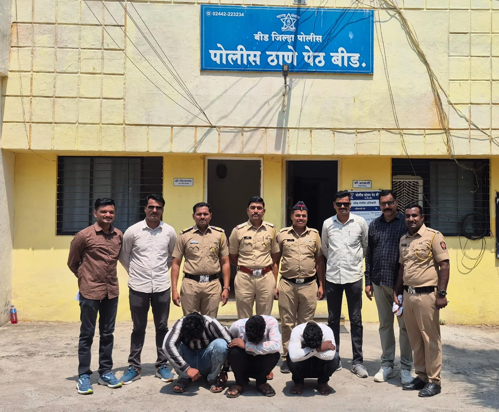 जनावरे चोरणाऱ्या टोळीचा पर्दाफाश; बोलेरो पिकअपसह तिघांना अटक