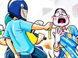 भरदिवसा महिलेच्या गळ्यातील दागिने लंपास