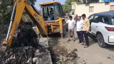 अंबाजोगाई नगर परिषदेकडून मान्सून पूर्व स्वच्छता मोहीम युद्धपातळीवर; जयवंती नदीसह १४ नाल्यांची सफाई